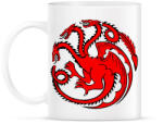 printfashion Targaryen címer - Bögre - Fehér (790026)