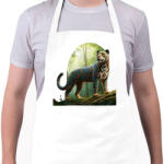 printfashion Jaguár - Kötény - Fehér (14795667)
