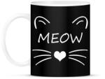 printfashion MEOW - Bögre - Fekete (5025260)