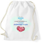 printfashion Ha még senki nem mondta. . . - Sportzsák, Tornazsák - Fehér (11650670)