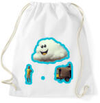 printfashion DSL Cloud Smiley #6 - Sportzsák, Tornazsák - Fehér (15989833)