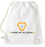 printfashion Ring of Elysium szöveges Logó - Sportzsák, Tornazsák - Fehér (1110862)