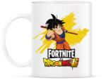 printfashion Fortnite x DragonBall super - Bögre - Fehér (8256299)