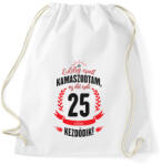 printfashion kamasz-25-black-red - Sportzsák, Tornazsák - Fehér (595731)