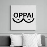 printfashion Oppai Saitama - Vászonkép - Fehér (6630381)