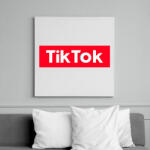printfashion TikTok - Vászonkép - Fehér (6630384)
