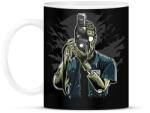 printfashion Zombi fotós - Bögre - Fekete (1205693)