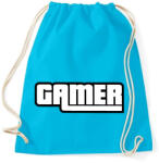 printfashion Gamer GTA style - Sportzsák, Tornazsák - Surf blue (1189355)