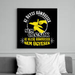 printfashion Az ügyes kőműves - Vászonkép - Fekete (10291030)