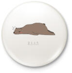 printfashion beer - Kitűző, hűtőmágnes - Fehér (14684137)