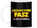 printfashion LEGNAGYOBB FASZ A GALAXISBAN - Bögre - Fekete (11577954)