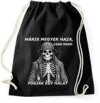 printfashion máris megyek haza, csak. . . - Sportzsák, Tornazsák - Fekete (15783664)