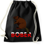printfashion BOBER - Sportzsák, Tornazsák - Fekete (15779686)
