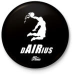 printfashion Zsákolókirály dAIRius - Kitűző, hűtőmágnes - Fekete (3095836)