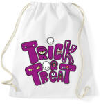 printfashion Csokit vagy csalunk! - Sportzsák, Tornazsák - Fehér (1883469)