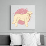 printfashion Kuvasz - Vászonkép - Fehér (11845967)