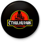 printfashion Cthulhu Park - Kitűző, hűtőmágnes - Fekete (5006059)