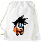 printfashion Among us - Dragonball - Sportzsák, Tornazsák - Fehér (4778483)
