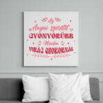 printfashion Az anyai szeretet - Vászonkép - Fehér (13296498)