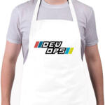 printfashion DEVOPS - Kötény - Fehér (4913573)