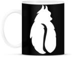 printfashion fehér kávébabcica - Bögre - Fekete (10811566)