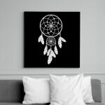 printfashion Dreamcatcher - Vászonkép - Fekete (9015998)