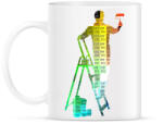 printfashion RGB Festő-Mester - Bögre - Fehér (5451399)