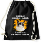 printfashion Mikor valakit megkínálok a kajámból - Sportzsák, Tornazsák - Fekete (7698864)