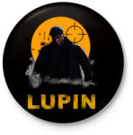 printfashion LUPIN - Kitűző, hűtőmágnes - Fekete (5073972)