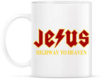 printfashion Jesus high way to heaven - Bögre - Fehér (2941865)
