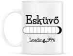 printfashion Esküvő loading. . . 99% - Bögre - Fehér (6207831)
