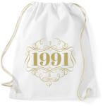 printfashion 1991 - Sportzsák, Tornazsák - Fehér (4459351)