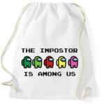 printfashion The impostor is among us - Sportzsák, Tornazsák - Fehér (3926300)