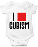 printfashion I love cubism - Baba Body - Fehér (6732714)