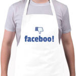 printfashion faceboo - Kötény - Fehér (10425809)