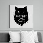 printfashion Mother of cats - Vászonkép - Fehér (6631671)