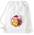 printfashion Karácsonyi méhecske - Sportzsák, Tornazsák - Fehér (5571053)