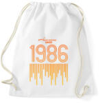 printfashion 1986 - Sportzsák, Tornazsák - Fehér (12154624)