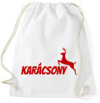 printfashion KARÁCSONY 2 - Sportzsák, Tornazsák - Fehér (10750830)