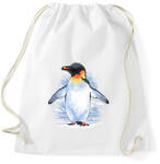 printfashion Pingvin - Sportzsák, Tornazsák - Fehér (11668885)