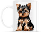 printfashion Yorkie kutyus - Bögre - Fehér (14543984)