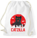printfashion catzilla - Sportzsák, Tornazsák - Fehér (5802060)