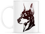 printfashion doberman - Bögre - Fehér (14613381)