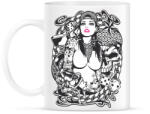 printfashion Rocker fantasy tattoo art - Bögre - Fehér (4666385)