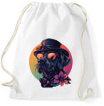 printfashion Elegáns Labrador - Sportzsák, Tornazsák - Fehér (16703628)
