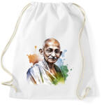 printfashion Mahatma Gandhi - Sportzsák, Tornazsák - Fehér (16836999)