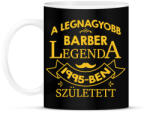 printfashion Barber legenda - Évszámmal - Bögre - Fekete (9122466)