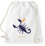 printfashion Skorpió minta - Sportzsák, Tornazsák - Fehér (6270582)