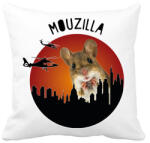 printfashion Mouzilla - Párnahuzat, Díszpárnahuzat - Fehér (7179165)