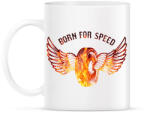 printfashion born for speed - Bögre - Fehér (15444620)